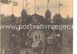 oude ansichtkaarten Winterswijk:  fotokaart landbouwtentoonstelling,  verzonden 12 Sept. 1903