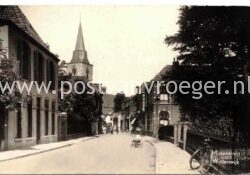 oude ansichtkaarten van Winterswijk:  fotokaart geef. Misterstraat, militair  verzonden  in Januari 1940