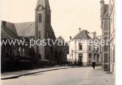 oude ansichten van Winterswijk:  fotokaart geef. kerk Zonnebrink, verzonden  in 1943