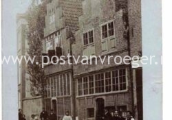 oude foto's Oudewater: fotokaart Wijdestraat 8-10 (210214)