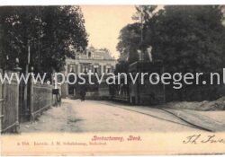 oude ansichten van Beek bij Nijmegen: stoomtram Beekscheweg (220036)