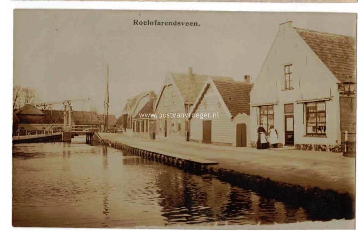 oude ansichtkaarten van Roelofarendsveen: fotokaart  (220043)