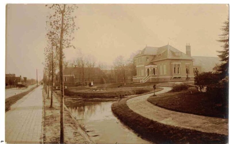 oude ansichtkaarten van Zuidbroek : fotokaart Villa Ten Have  (220056)