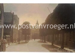 oude ansichtkaarten van Stad Aan 't Haringvliet : fotokaart Voorstraat (220061)