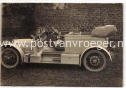 oude foto Spijker Auto (tegenwoordig Spyker Cars) : foto op karton (220064)