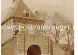 oude ansichtkaarten Gorinchem: fotokaart Dalempoort  -220084